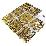 Sequin Wall Panel Decorative Backdrop Gold