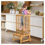 Adjustable Height Toddler Step Stool