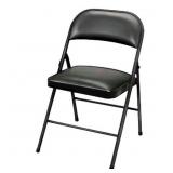 Peakform Vinyl Padded Chair Black