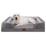 LOEYSU XXL Dog Bed with Cover (Gray) ***BOX DAMAGE