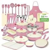 $250 Assorted Sizes NutriChef 54-Piece Kitchen Coo