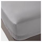 King 400TC Fitted Sheet Classic Gray