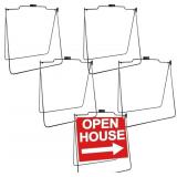 $132 18x24 inches Therwen 5 Pack Open House Yard S