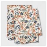 King 400 Thread Count Floral Pillowcase Set