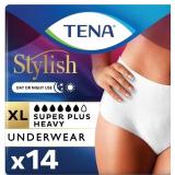TENA Super Plus Incontinence Underwear, XL 14 Pack