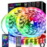 100 FT Led Lights for Bedroom 100 ft RGB Sync