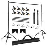 Backdrop Stand 10x7ft Adjustable Kit