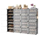 $101 64 Pairs Portable Shoe Rack, 64 Pairs, Easy A