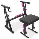 $155 Liquid Stands Portable Heavy Duty Piano Set