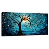 Tree of Life Art, 60"x30", Framed Canvas Prints