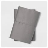 400 Thread Count Pillowcase Set Gray