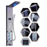 $169 LED Rainfall Shower Head with Body Jets