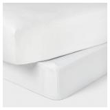 King Box Spring Cover White - Threshold