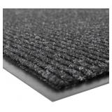 notrax 109 Brush Step Entrance Mat, Charcoal, 3" x