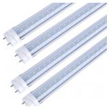 TRLIFE 4FT LED Tubes, 28W 6000K, 4 Pack
