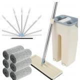 Mop and Bucket Set with Adjustable Handle