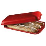 $175 15.4 x 9.4" Emile Henry Baguette Baker | Burg