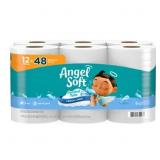 Angel Soft 2-Ply Toilet Paper, Linen Scent ***MAY