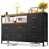 AODK Dresser, 52-Inch, 7 Fabric Drawers