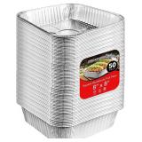 50 Pack 8x8 Foil Pans (50 Pack) 8 Inch Square Pans