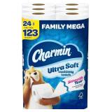 Charmin Ultra Soft Toilet Paper, 24 Mega ***BOX DA