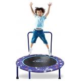 38 Inch Kids Trampoline, Shark Design