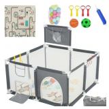 $118 Baby Playpen with Mat - Sport Playpen