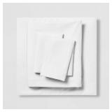 Queen Microfiber Sheet Set White, Fits 15"