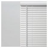 23x42 Cordless White Vinyl Light Filtering Blinds