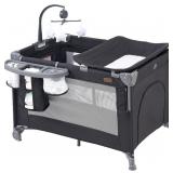$120 5 in 1 Baby Playard Bedside Sleeper