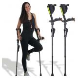 $249 Ergobaum 7G Forearm Crutches - Adjustable