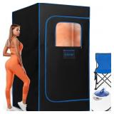 $140 Portable Sauna Tent with Steamer, 2.6 x2.6 **