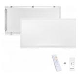 2x4 LED Flat Panel Light, Backlit 50W, 2 Pack. ***