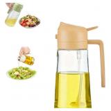 Evermore 2-in-1 Oil Dispenser & Sprayer, 16oz