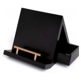 Small Elly J. 3-in-1 Wooden Cookbook Stand (9 x9 x