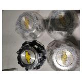 8 Lug Center Caps For Chevy 4 Pack