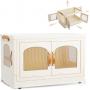 One Size Stackable Storage Boxes (24 1/4L x 15 1/2