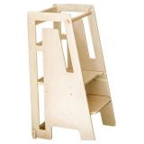 KidzWerks Toddler Kitchen Step Stool, Wood KidzWerks Toddler Kitchen Step Stool, Wood