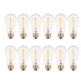 40 WATT, A19 INCANDESCENT DIMMABLE LIGHT BULB, WAR