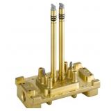 $344 1-HANDLE SINGLE POST FLOOR MOUNT ROMAN TUB FA