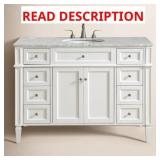 ENEAS 48" SINGLE BATHROOM VANITY SET