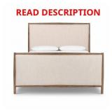 $1925 CAYENNE BED - HEADBOARD/FOOTBOARD - WEATHERE