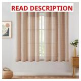 AMADAS LINEN ROOM DARKENING CURTAIN PAIR