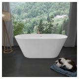 $700 FREE STANDING 51" X 28" DEEP SOAKING BATHTUB