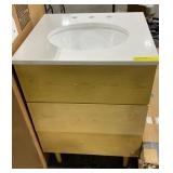 HIGHLURY FURNISHINGS MID CENTURY 24" SINGLE BATHRO