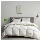 ALL SEASON FEATHER DOWN COMFORTER COTTON BLEND COV