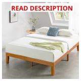 SOLID WOOD PLATFORM BED