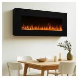 LED WALL MOUNT ELECTRIC FIREPLACE