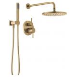 $579 DELTA MODERN CHAMPAGNE BRONZE 2-HANDLE SINGLE
