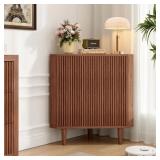 $150 MODERN 2 - DOOR CORNER ACCENT CABINET